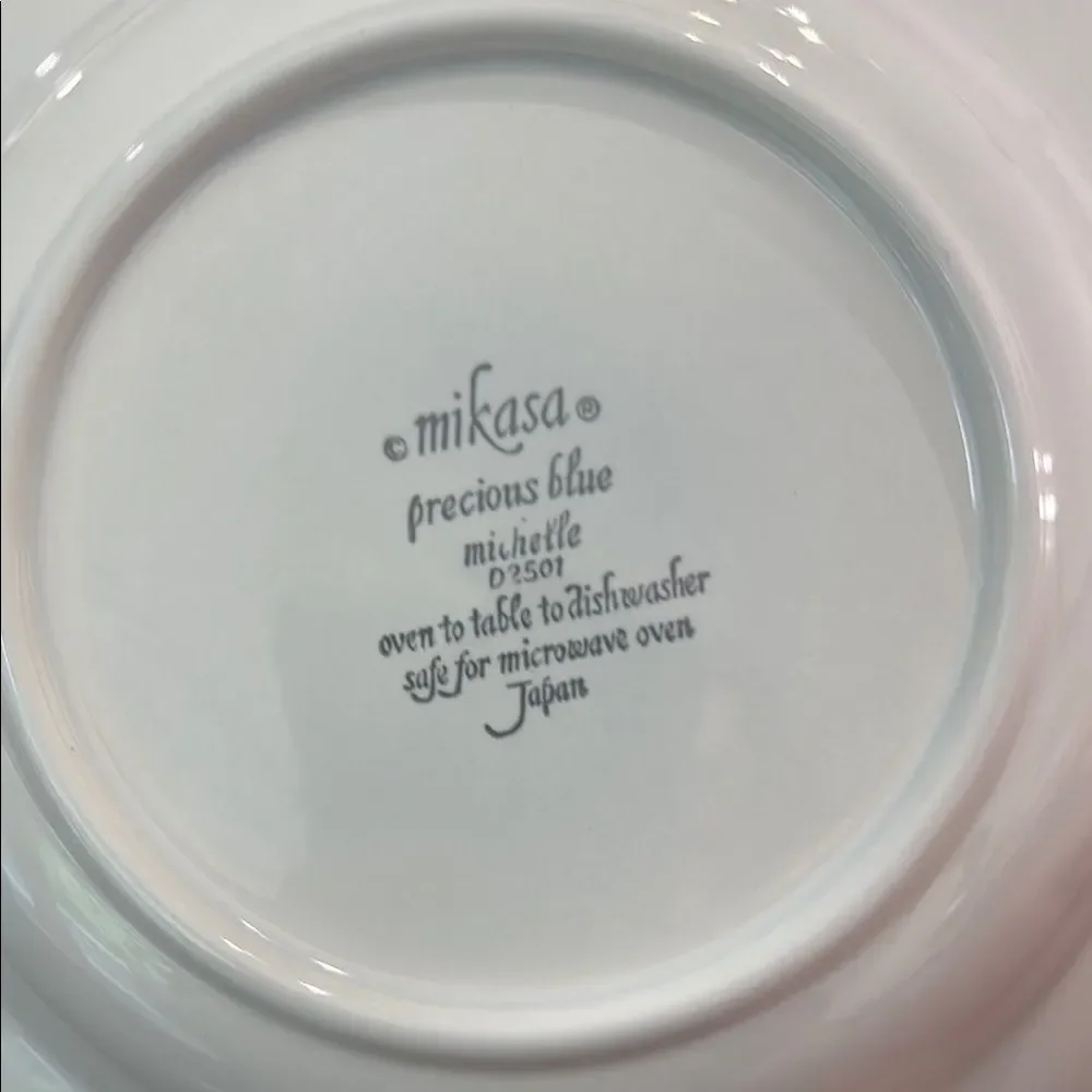 MIKASA Precious Blue - Michelle (D2501) Salad Soup Bowl Vintage
